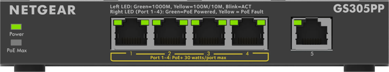 Netgear GS305PPv3