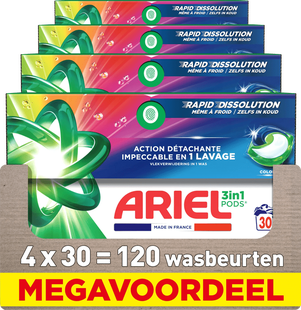 Ariel 3in1 Pods Colour - 120 stuks