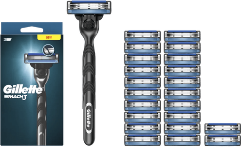 Gillette Mach3 + 23 navulmesjes