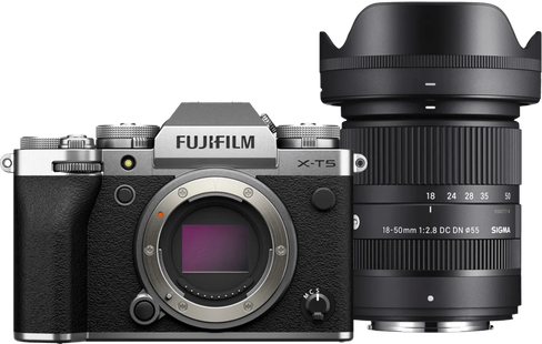 Fujifilm X-T5 Zilver + Sigma 18-50mm f/2.8 DC DN Contemporary