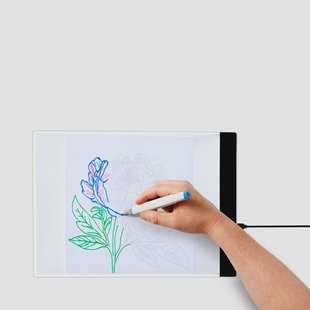 Led tracing pad met meerdere lichtinstellingen