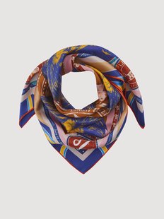 Zijden halsdoek Zodiac: Leeuw