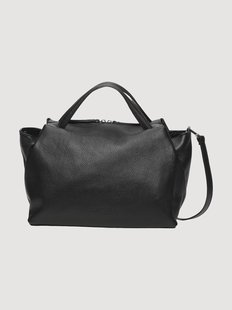 Handgemaakte leren schoudertas Emerald