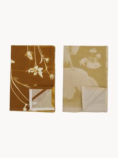 Theedoeken Celleste, 2-delig