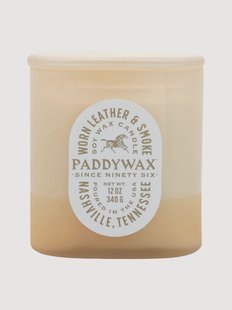 2-lonts geurkaars Vista (versleten leer &amp; rook)