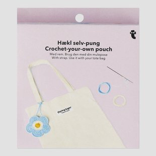 DIY gehaakt tasje voor draagtas