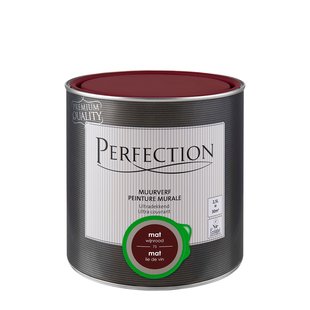 Perfection Ultradekkend Muurverf - Mat - Wijnrood - 2,5l