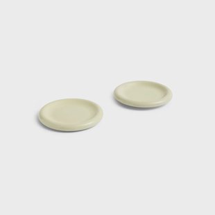 HAY Barro bord Pistachio, Ø18 cm 2-pack