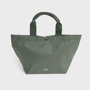 HAY Grid Everyday Bag tas Dark green, mini