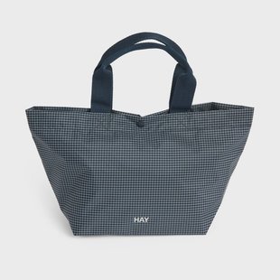 HAY Grid Everyday Bag tas Dark blue, mini