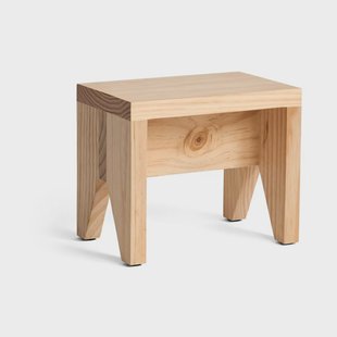 HAY Manolito Short kruk Natural, 30 cm