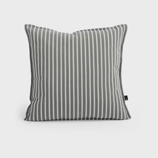 HAY Terrazza kussen Grey bold stripe, 50x50 cm