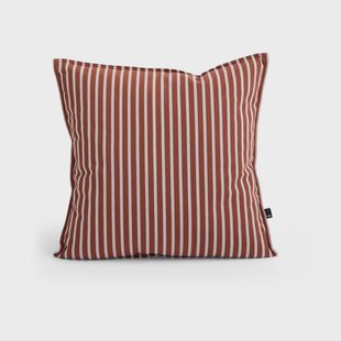 HAY Terrazza kussen Terracotta bold stripe, 50x50 cm