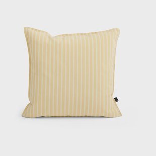 HAY Terrazza kussen Yellow bold stripe, 50x50 cm