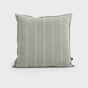 HAY Terrazza kussen Grey narrow stripe, 60x60 cm