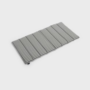 HAY Terrazza Folding zitkussen Grey bold stripe, 82x40 cm