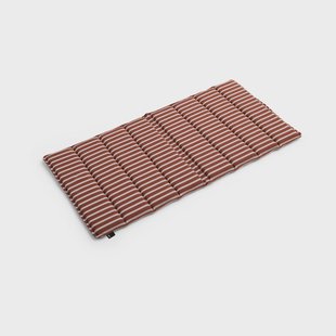 HAY Terrazza Folding zitkussen Terracotta bold stripe, 82x40 cm