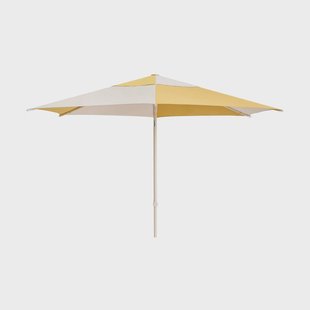 HAY Terrazza Hexagon parasol Off white-ochre