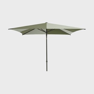 HAY Terrazza Square parasol Green-donkergroen