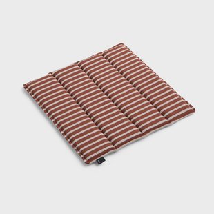 HAY Terrazza zitkussen Terracotta bold stripe, 40x40 cm