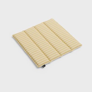 HAY Terrazza zitkussen Yellow bold stripe, 40x40 cm