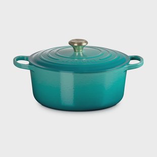 Le Creuset Le Creuset ronde braadpan 5,3 l Bleu Riviera