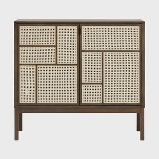 Design House Stockholm Air dressoir Donker eiken, 120x110 cm, met poten