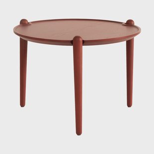 Design House Stockholm Aria salontafel Rood, Ø50x37 cm