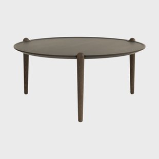 Design House Stockholm Aria salontafel Donker eiken, Ø90x42,5 cm