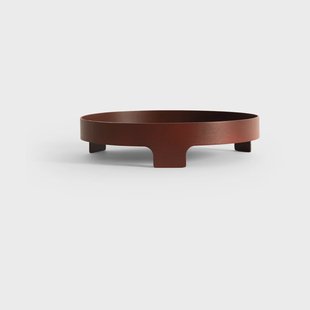 Design House Stockholm Bridge dienblad Rood, Ø42 cm