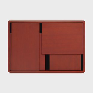 Design House Stockholm Layer dressoir Rood, 120x82 cm
