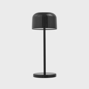 Quill LED tafellamp, CCT, zwart, dimbaar Lucande - Terras - Modern - Aluminium - Met lampenkap