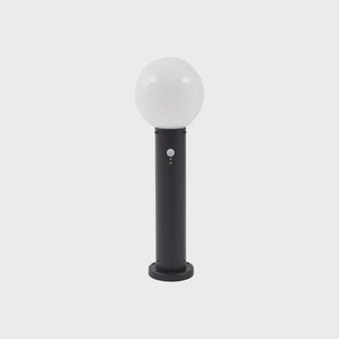 Dangan sokkellamp, 60 cm, sensor, wit, glas Lindby - Terras - Modern - 1 lamp