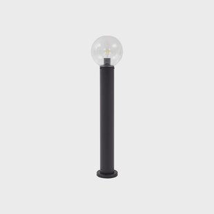 Tuinpadverlichting, hoogte 90 cm, glas, metaal, helder Dangan Lindby - Terras - Modern - 1 lamp