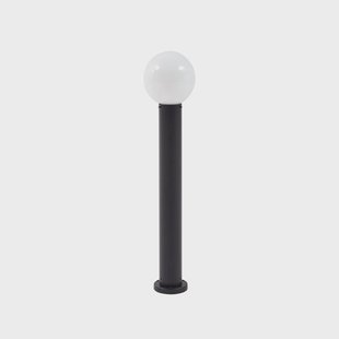Dangan tuinpadverlichting, hoogte 90 cm, glas, metaal, wit Lindby - Terras - Modern - 1 lamp