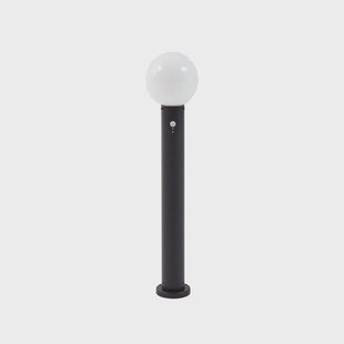 Dangan tuinpadverlichting, 90 cm, sensor, glas, wit Lindby - Terras - Modern - 1 lamp