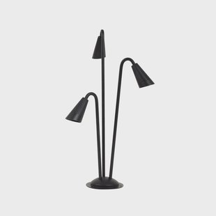 Tuinpadverlichting, 3-lamps, hoogte 83 cm, zwart Sorvete Lindby - Terras - Modern - Aluminium - Meerdere lampen