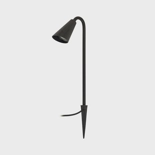 Grondspies lamp, hoogte 62 cm, metaal, zwart Sorvete Lindby - Terras - Modern - Aluminium - 1 lamp