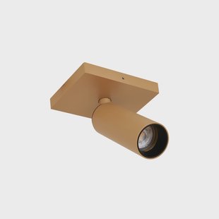 Brinja Slim plafondspot, 1-lamp, coffee, GU10 MR11 Arcchio - Gang / Hal - Modern - Aluminium - 1 lamp