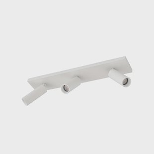 Brinja Slim plafondspot, 3-lamps, wit, GU10 MR11 Arcchio - Gang / Hal - Modern - Aluminium - Meerdere lampen