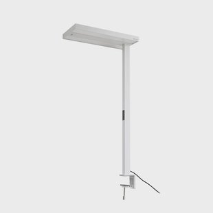 Logan LED klemlamp voor kantoor, wit, dimbaar, sensor Arcchio - Werkkamer / Kantoor - Modern - Aluminium - Meerdere lampen