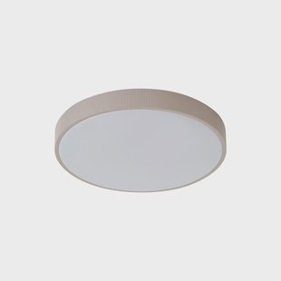 Zylo LED plafondlamp Beige Ø 49 cm CCT dimbaar Lindby - Woonkamer - Kunststof - Zonder afstand