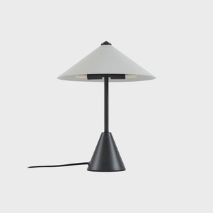 Norvik tafellamp, zwart/grijs, hoogte 35 cm, metaal Lindby - Woonkamer - Modern