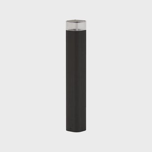 Halvar tuinpadverlichting, zwart, 50 cm, GU10, IP65 Lindby - Terras - Modern - Metaal - Hoekig