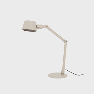 Silka tafellamp, beige, E27, 93 cm, verstelbaar - Lucande - Werkkamer / Kantoor - Modern - Metaal - 1 lamp