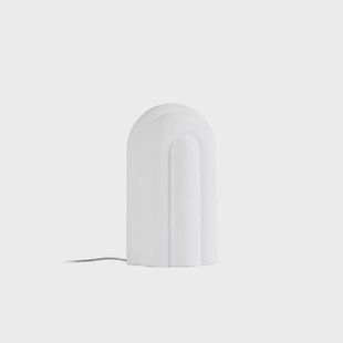 Lunja LED tafellamp, 30 cm, wit, CCT, glas Lucande - Woonkamer - Modern - 1 lamp