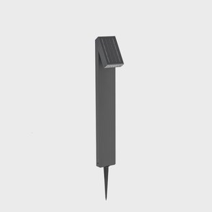 Lestor LED-zonnelamp, antraciet, IP65, dimbaar PRIOS - Terras - Modern - Aluminium - Hoekig