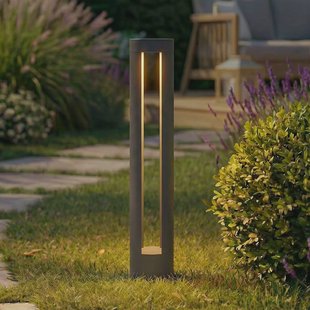 Lindby LED tuinpadverlichting Soriq, antraciet, hoogte 75 cm, IP54