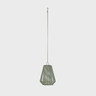 Austas LED-hanglamp op zonne-energie, Ø 32 cm, groen, IP54, USB Lindby - Balkon - Modern - Kunststof - 1 lamp