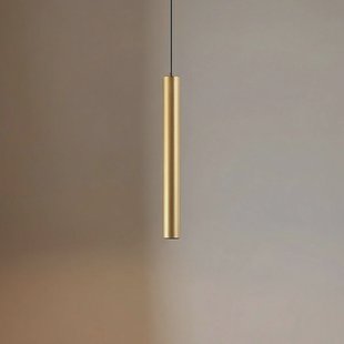 Lindby LED hanglamp Lumaro, goud, 27 cm, 48V, dimbaar
